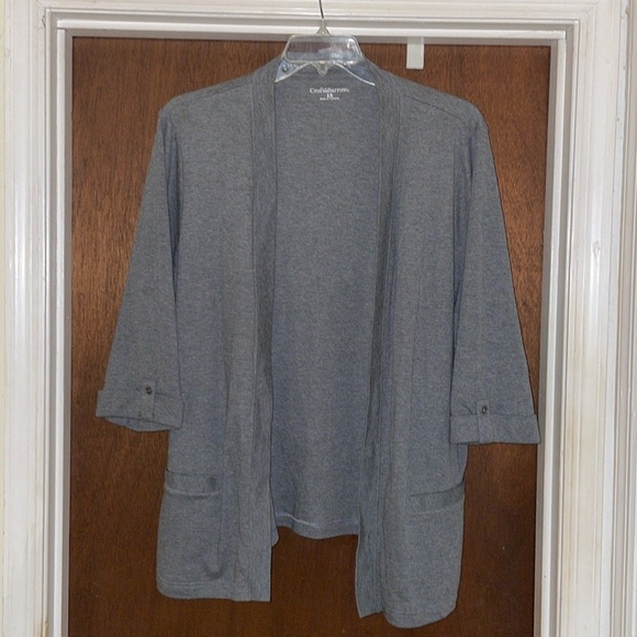 croft & barrow Sweaters - Croft & Barrow draped front cardigan​​